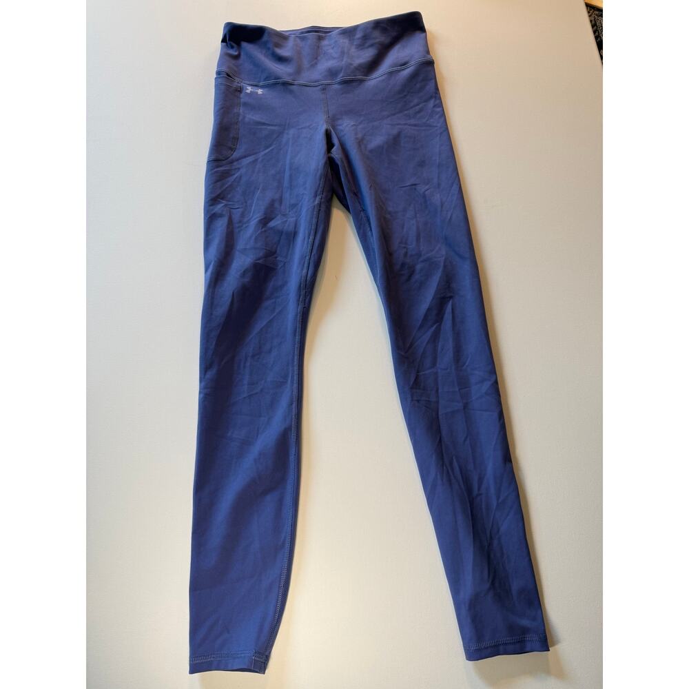 Gottex Interluxe Peach Skin Blue High Waist Workout Leggings XS NWT - Picture 2 of 5